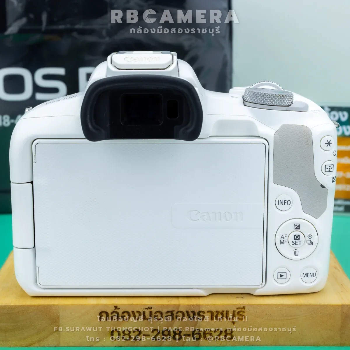 CANON EOS R50 + 18-45 IS STM KIT [ White ][4524] รูปที่ 4