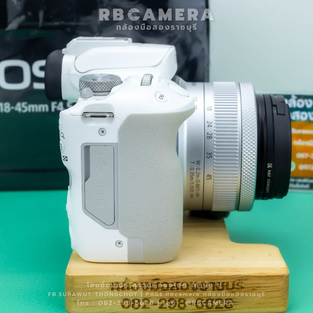 CANON EOS R50 + 18-45 IS STM KIT [ White ][4524] รูปที่ 5