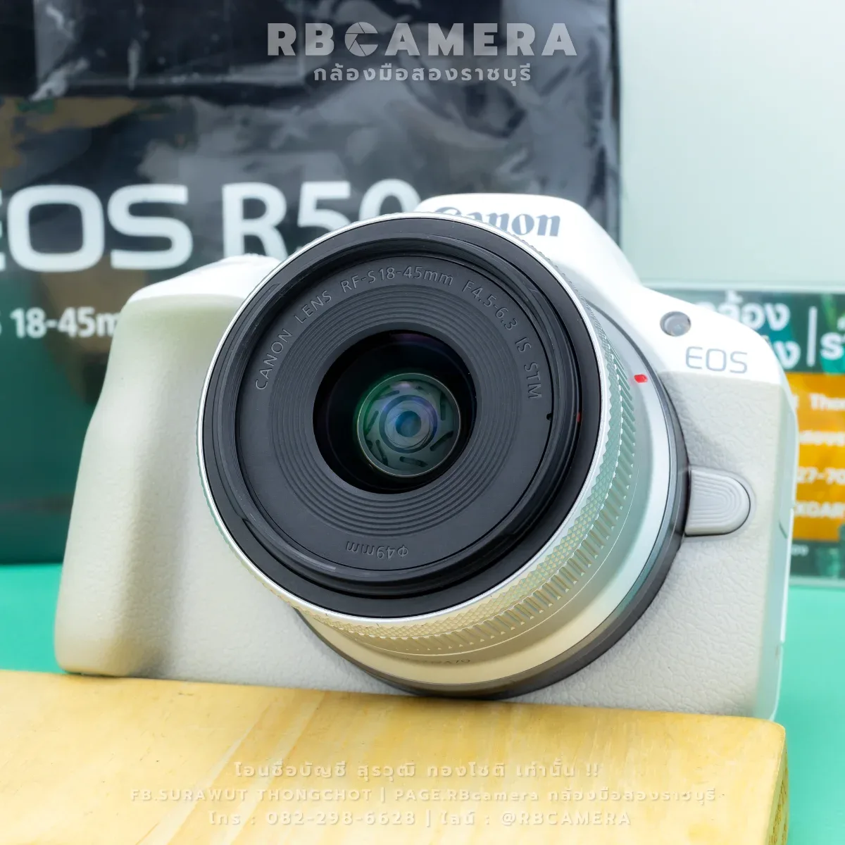 CANON EOS R50 + 18-45 IS STM KIT [ White ][4524] รูปที่ 8