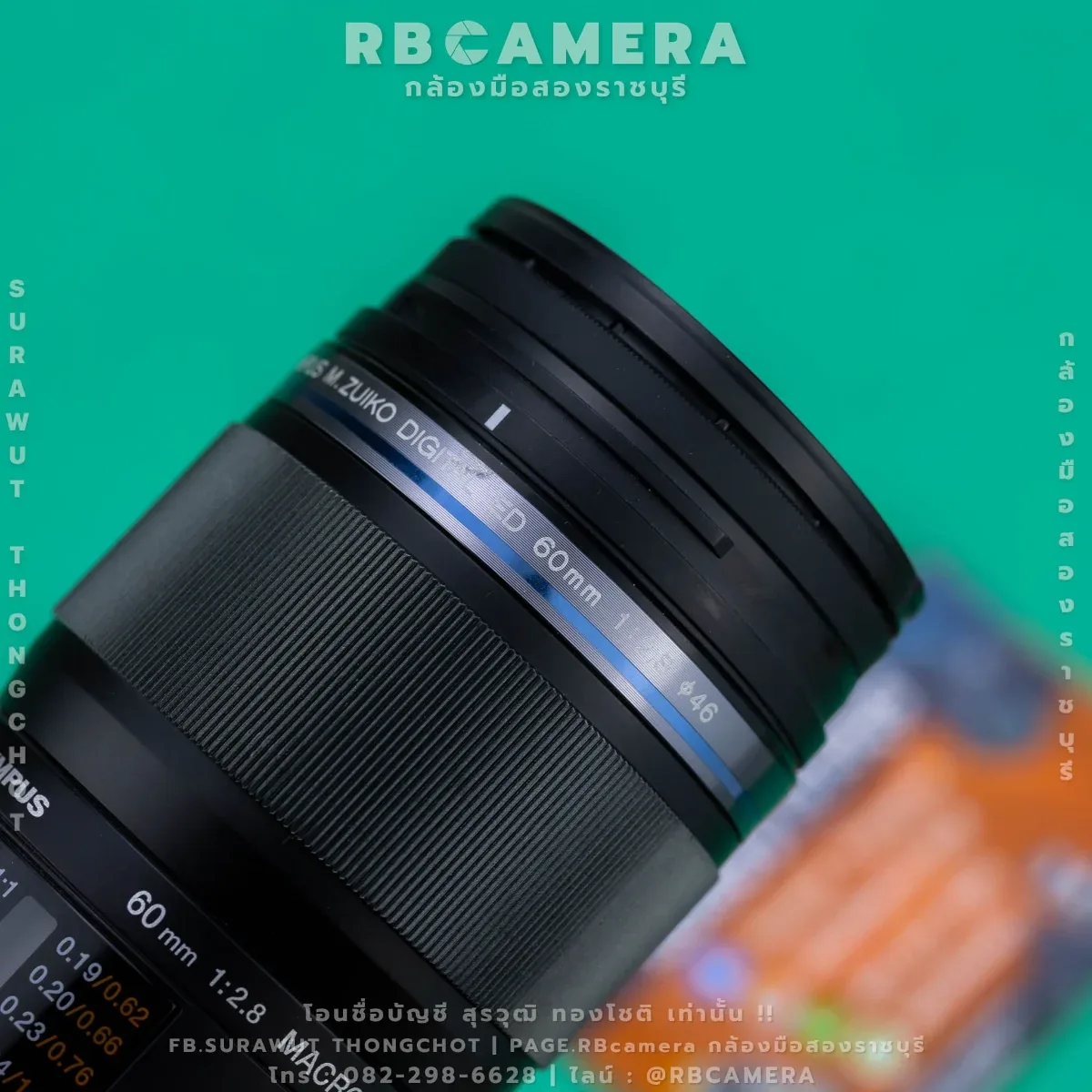 OLYMPUS 60 F2.8 MACRO ED MSC [89723] รูปที่ 6
