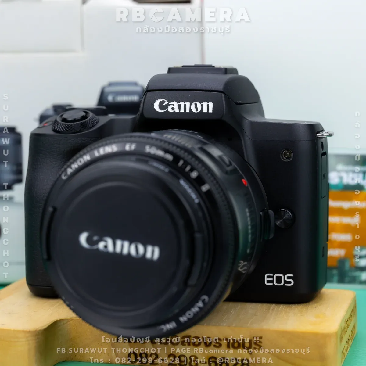 CANON EOS M50 + Viltrox Adapter + EF 50 F1.8 ii รูปที่ 2