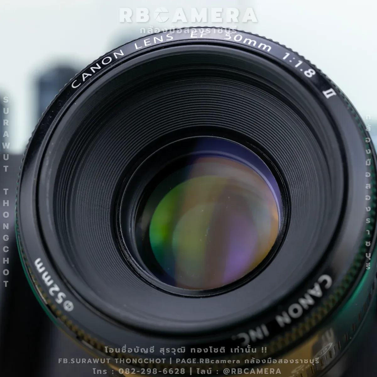 CANON EOS M50 + Viltrox Adapter + EF 50 F1.8 ii รูปที่ 7