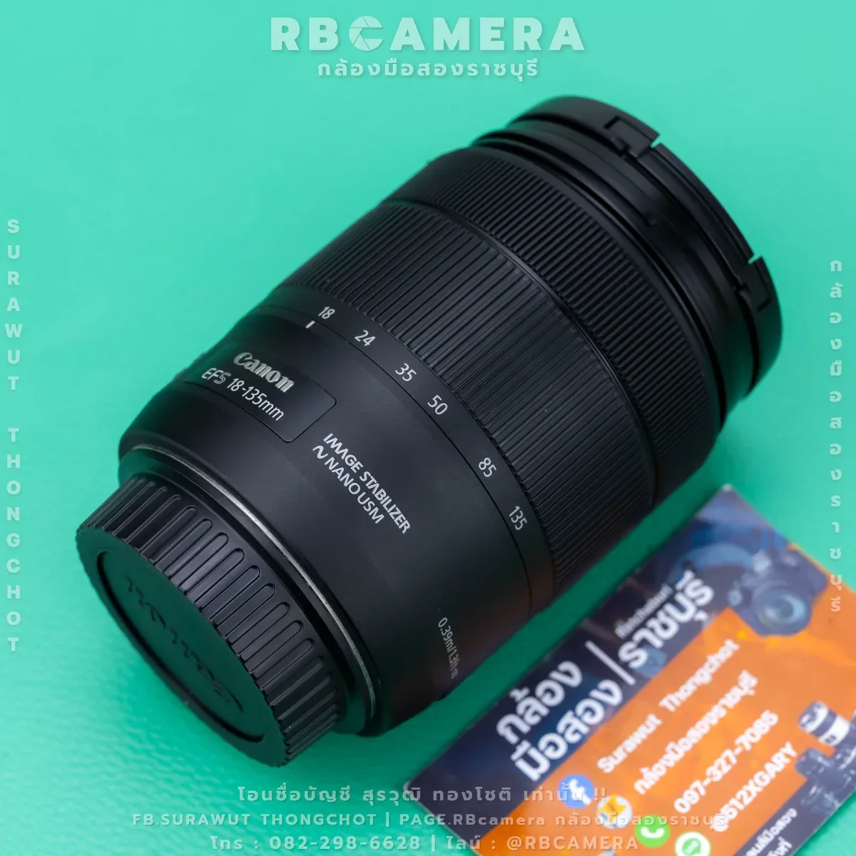 CANON EF-S 18-135 F3.5-5.6 NANO IS USM [5730] รูปที่ 2