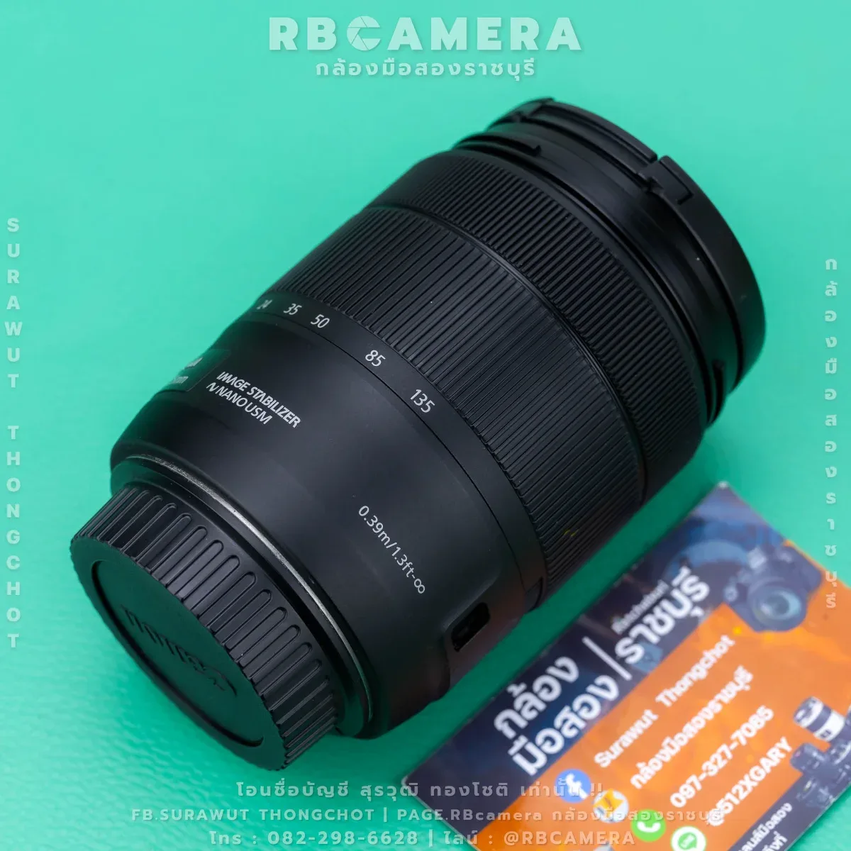 CANON EF-S 18-135 F3.5-5.6 NANO IS USM [5730] รูปที่ 3