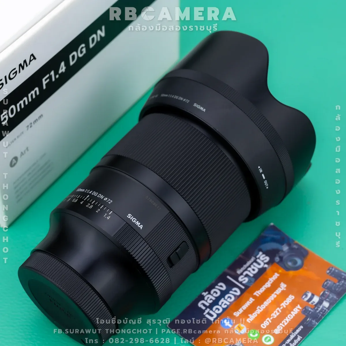 SIGMA 50 F1.4 DG DN ART [ MOUNT SONY ] รูปที่ 2
