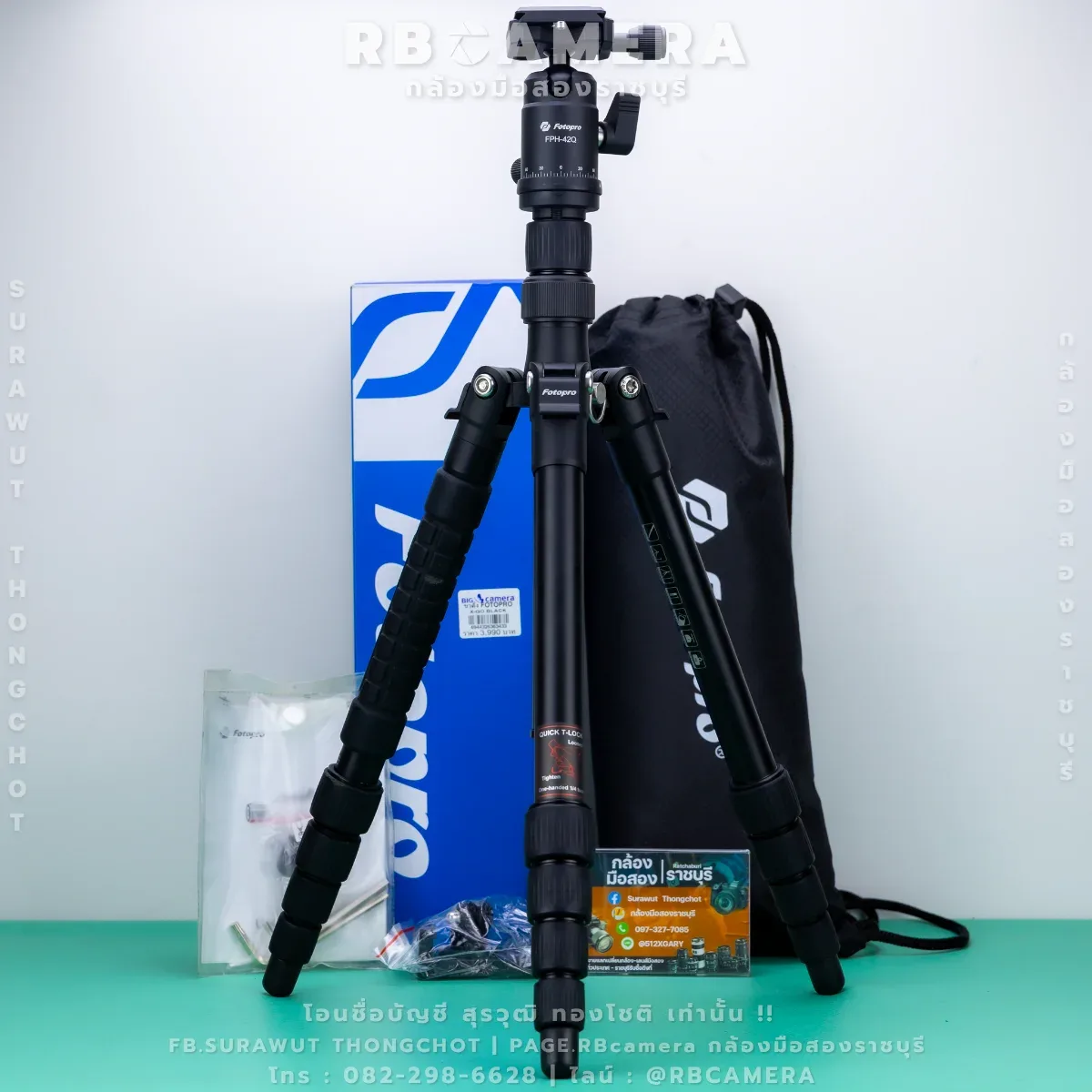 FOTOPRO X-GO GECKO ALUNMINUM BLACK