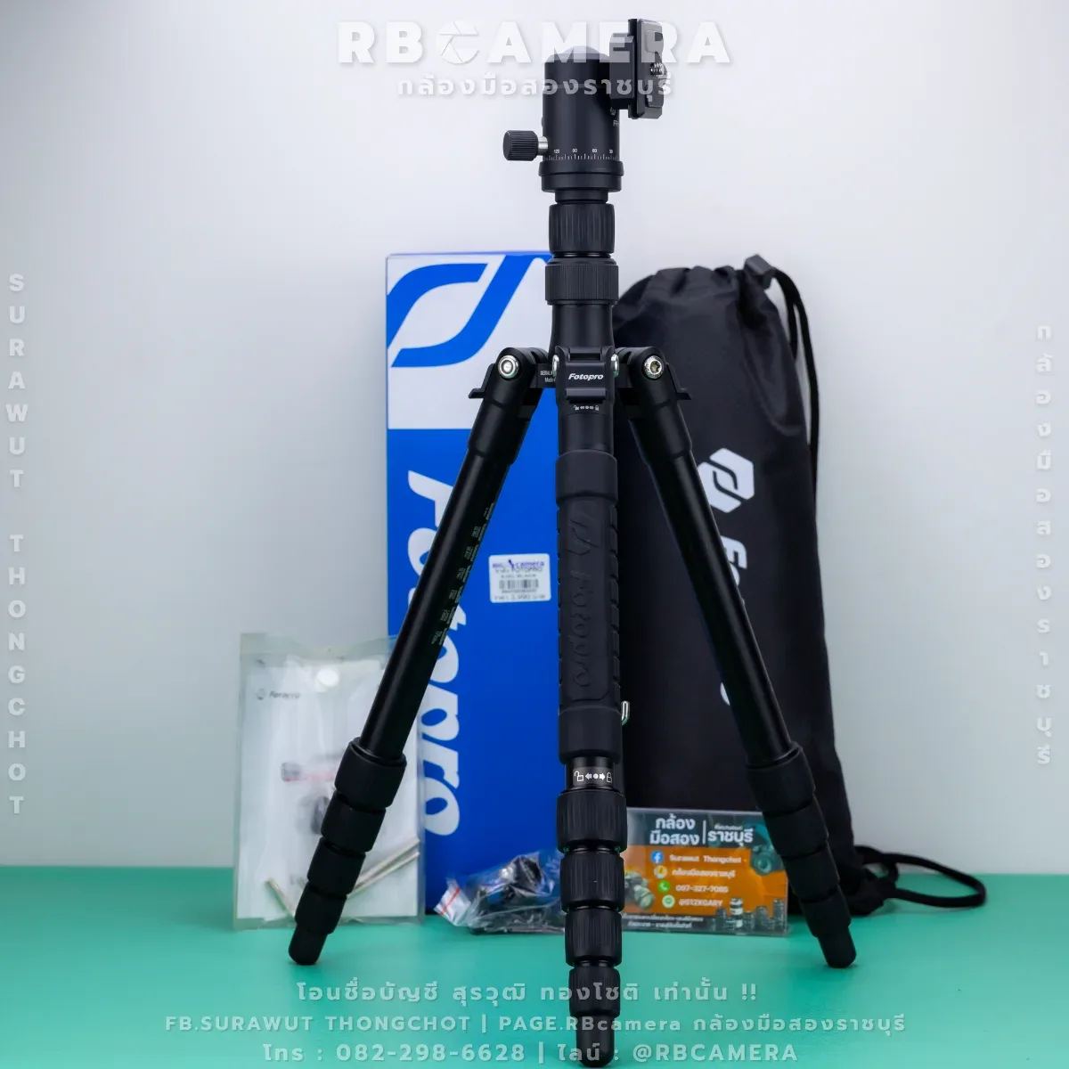 FOTOPRO X-GO GECKO ALUNMINUM BLACK รูปที่ 3