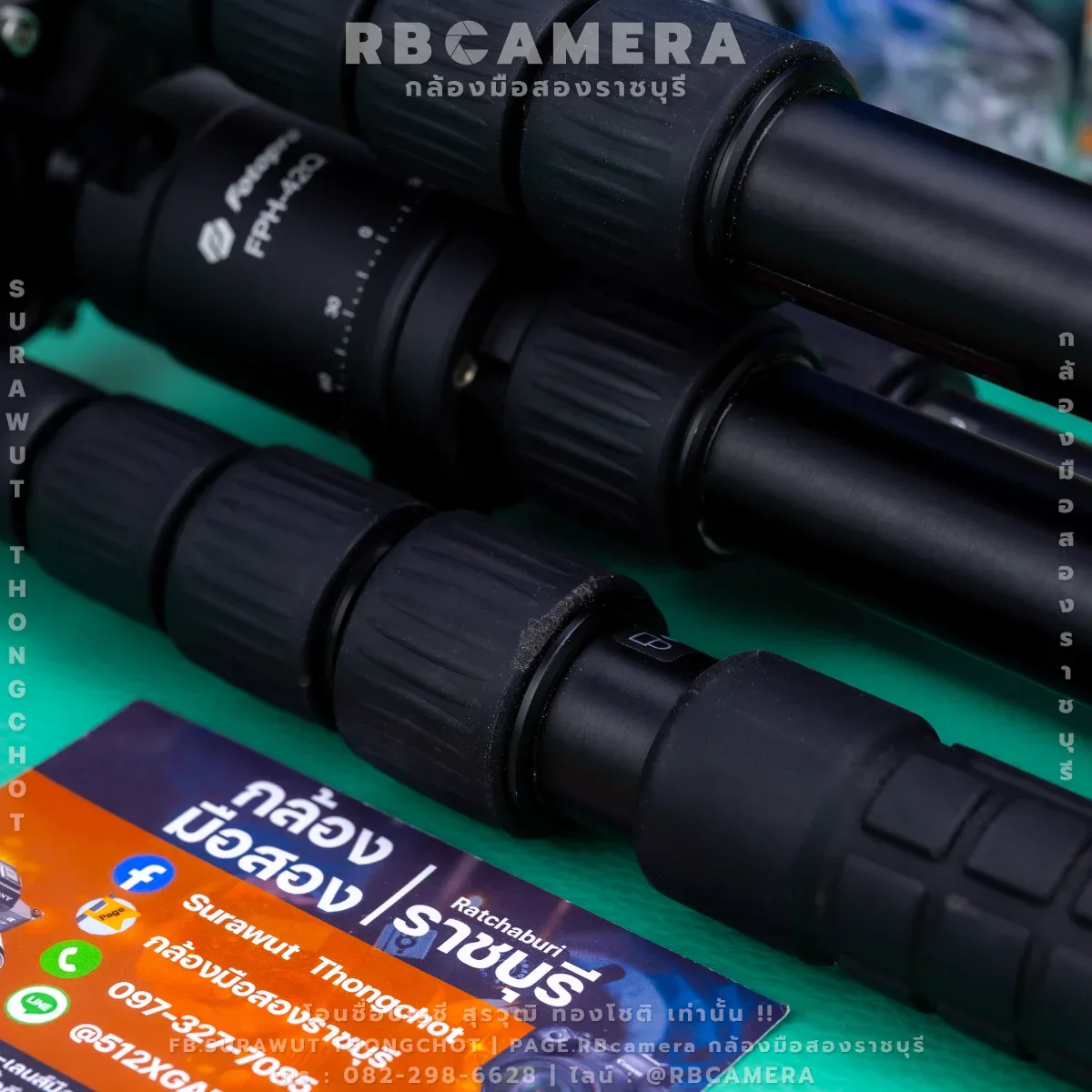 FOTOPRO X-GO GECKO ALUNMINUM BLACK รูปที่ 4