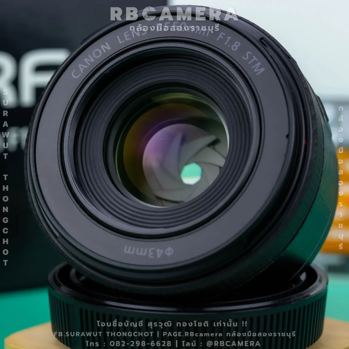 CANON RF 50 F1.8 STM [6133] รูปที่ 7