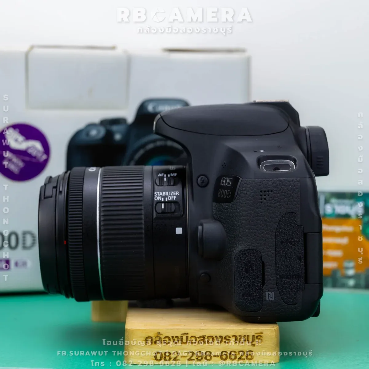 CANON EOS 800D + 18-55 IS STM [1838] รูปที่ 3