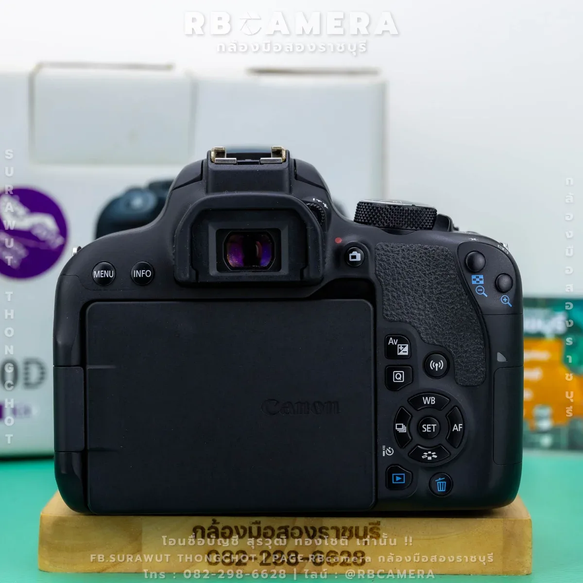 CANON EOS 800D + 18-55 IS STM [1838] รูปที่ 4
