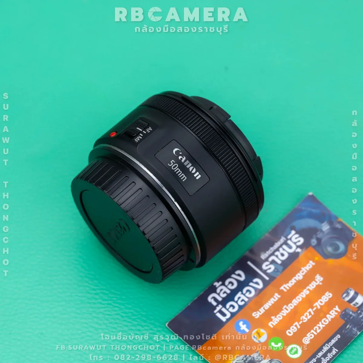 CANON EF 50 F1.8 STM [ 9212 ]