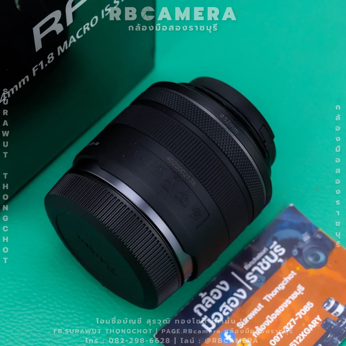 CANON RF 24 F1.8 MACRO IS STM [2138] รูปที่ 4