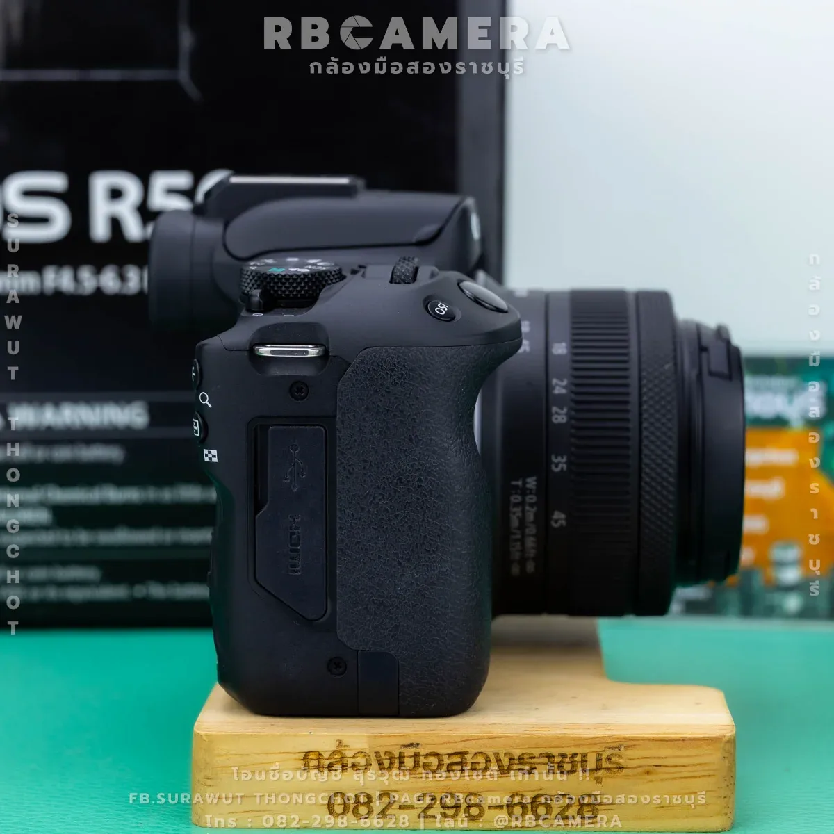 CANON EOS R50 + 18-45 IS STM KIT + CASE รูปที่ 5