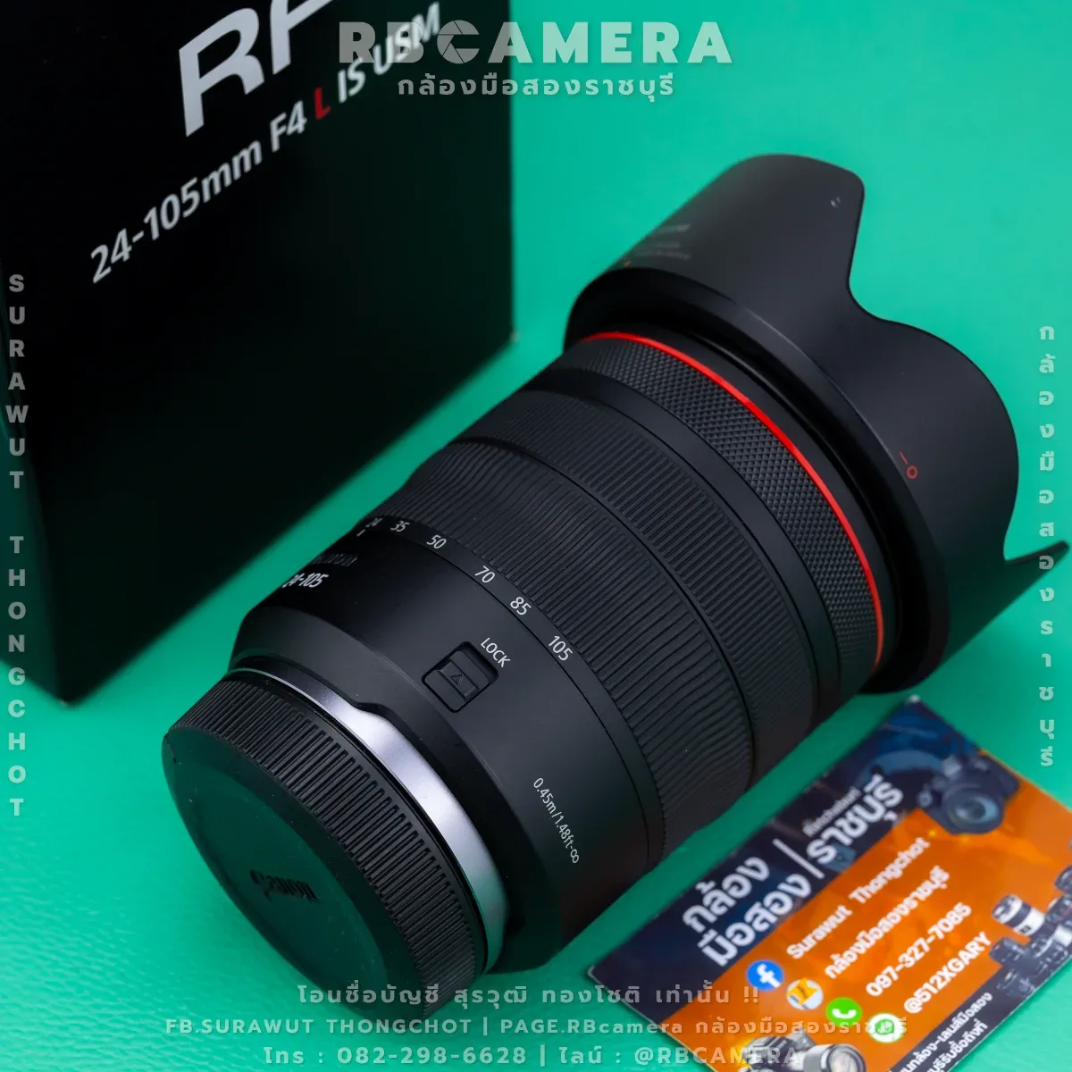 CANON RF 24-105 F4L IS USM รูปที่ 2
