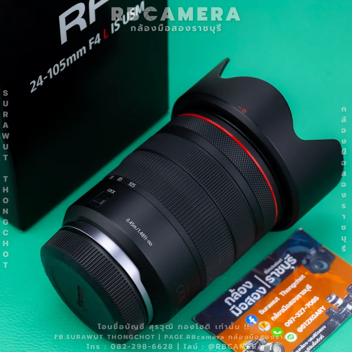 CANON RF 24-105 F4L IS USM รูปที่ 3