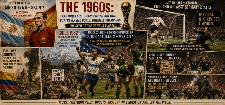 Unofficial Football World Championship, Pt 4. The 60’s