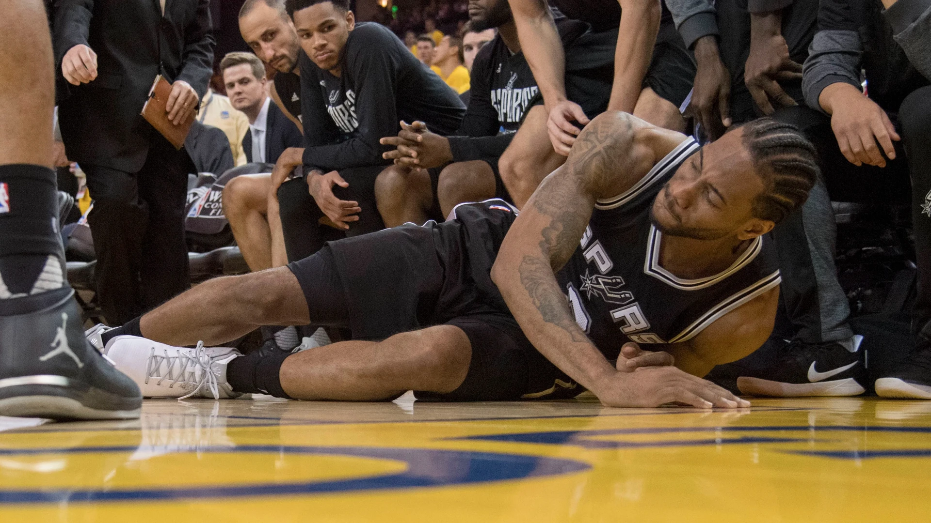 Kawhi Goes Down, Warriors Come Back: Today in Sports History