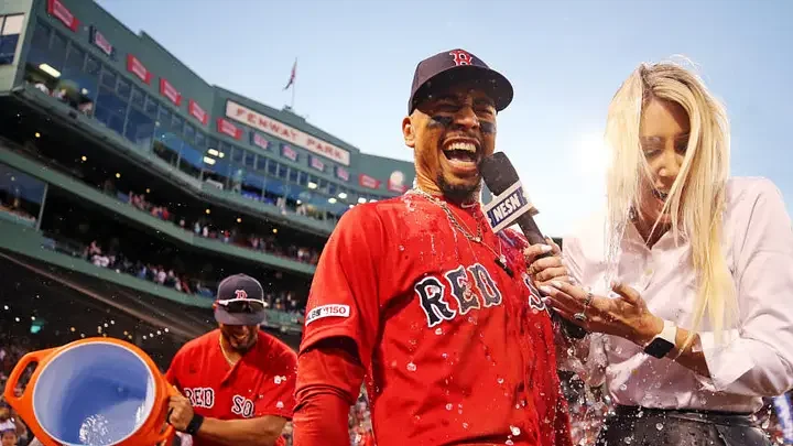 Mookie Betts last game as a Red Sox
