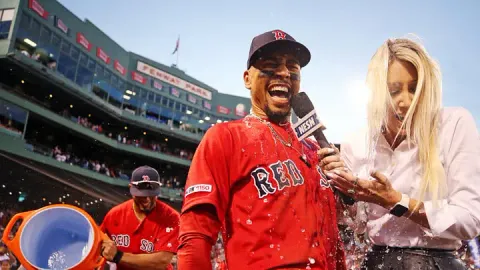Mookie Betts last game as a Red Sox