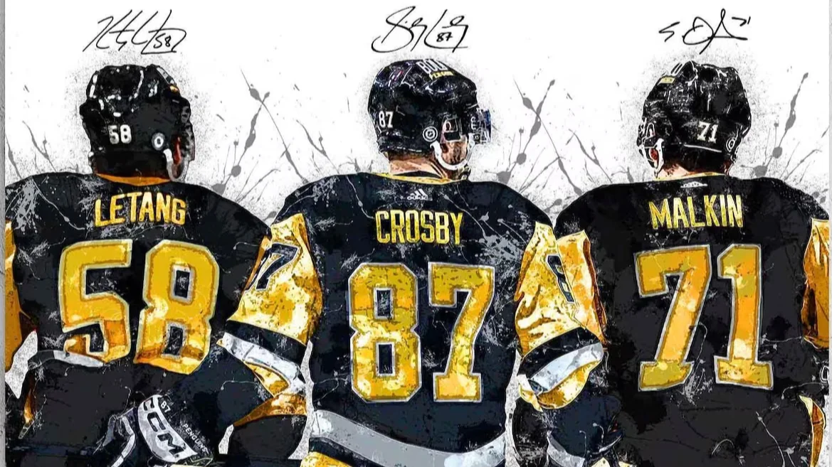 "Fresh from the bench it's Crosby"