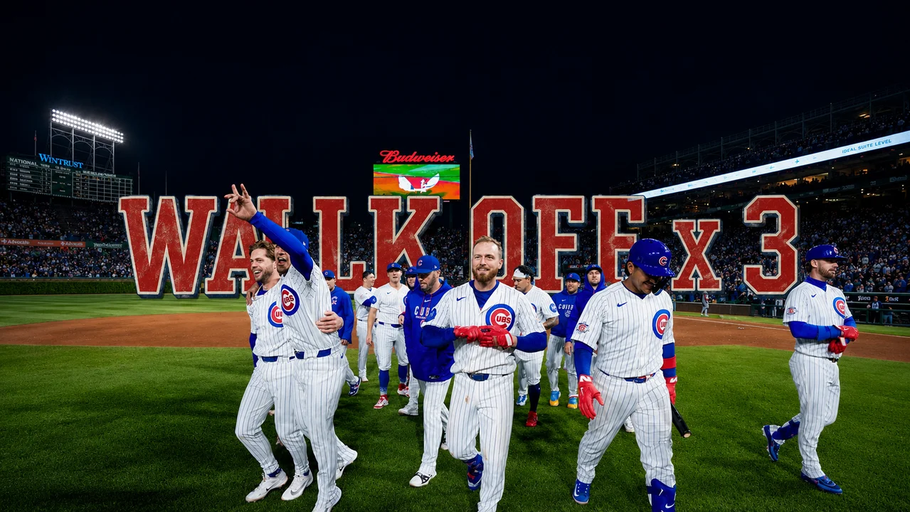 3 Straight Walk Offs