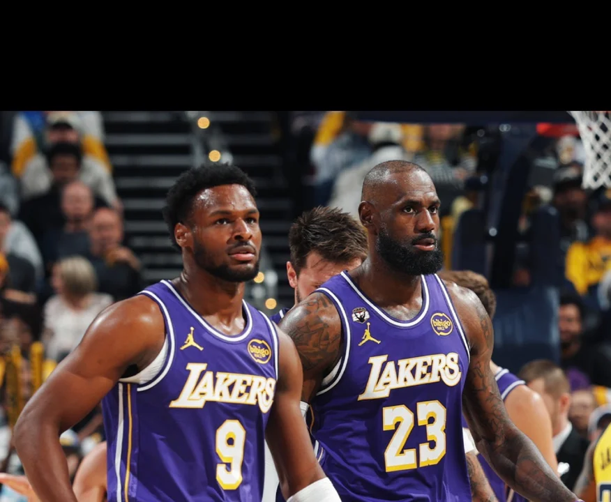 First Father to Son Assist in NBA History