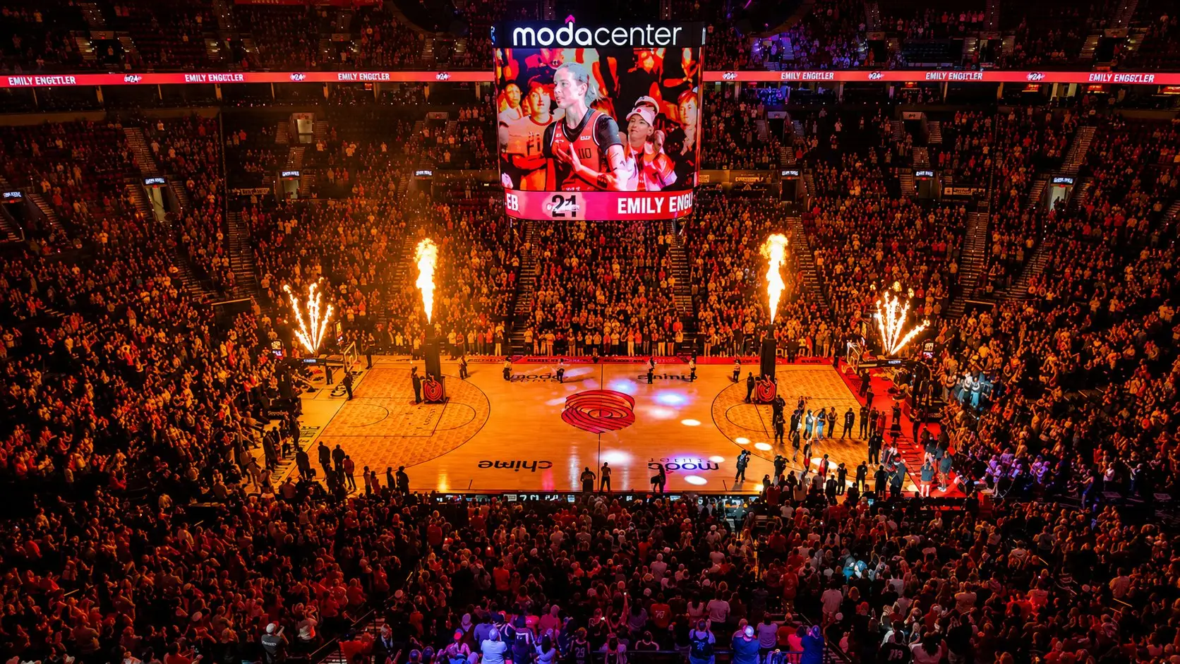 Fire stadium