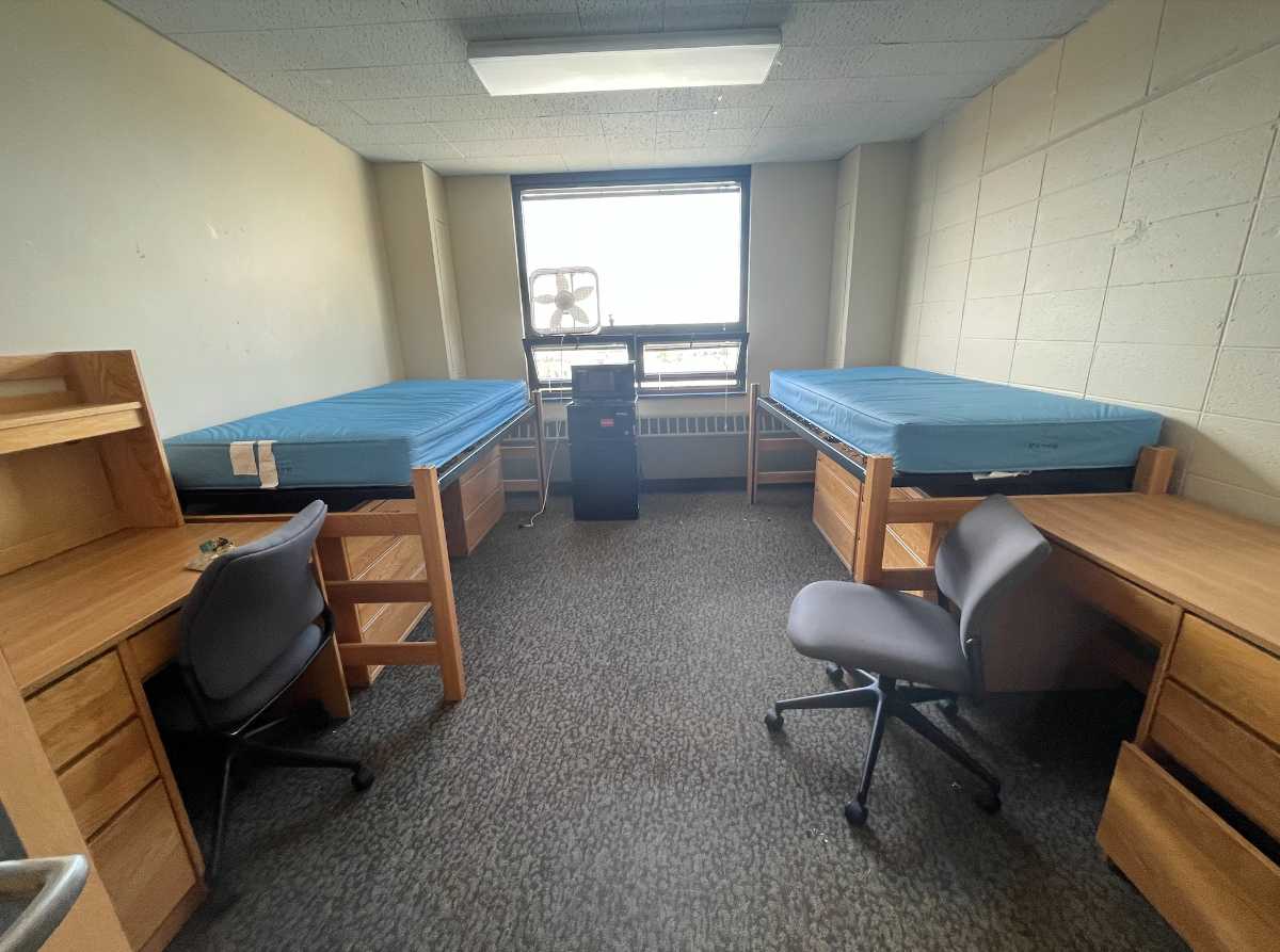 West Campus dorm room