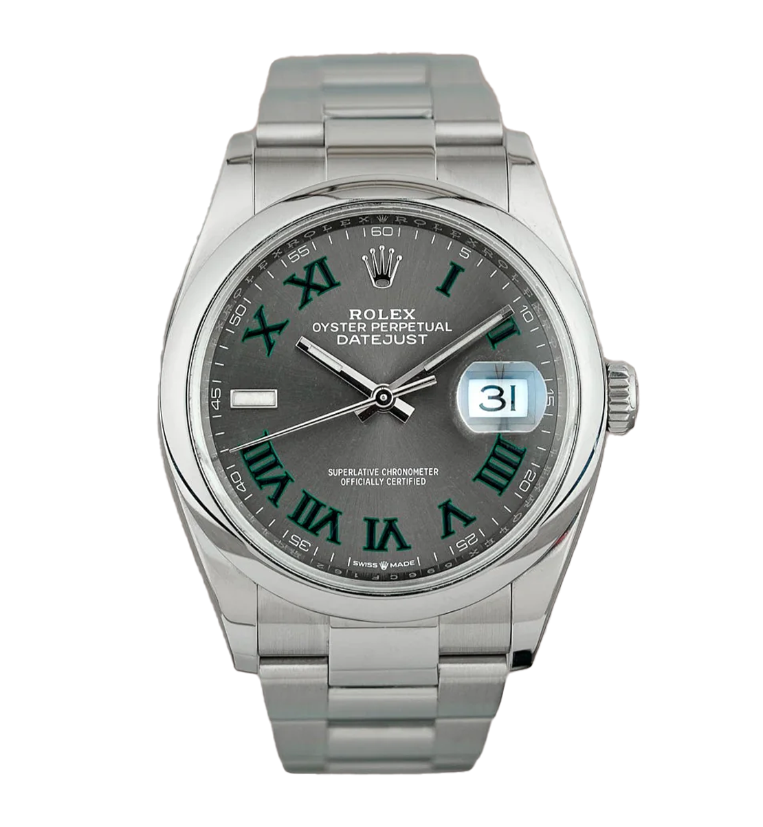 Rolex Datejust 36 Wimbledon 126300 2025 (Brand New) Product ID #A3996