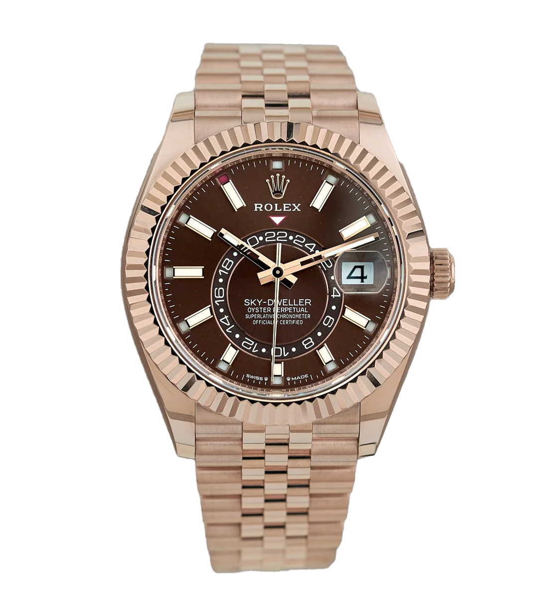 Rolex Sky-Dweller Everose Choco Dial (Brand New)