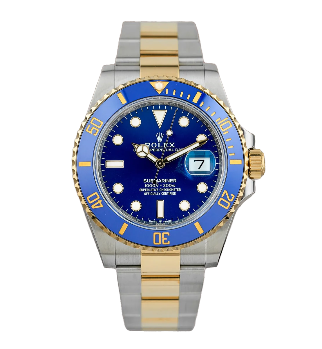 Rolex Submariner 41 Two Tone Yellow Gold Bluesy 126613LB 2025 (Brand New)