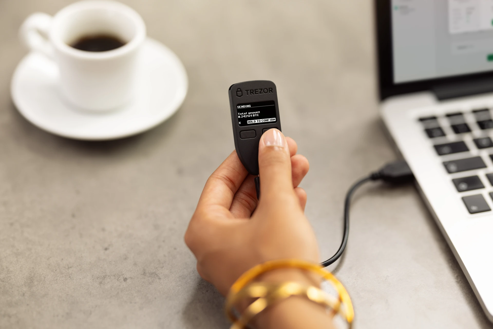 Header image for Trezor Model One
