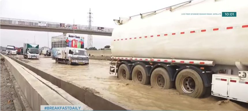 How do you feel about the condition of the Pokuase-Nsawam Road?
