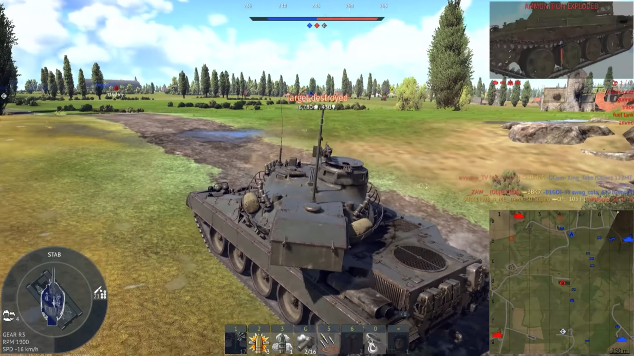 Tactical position on FieldsOfNormandy