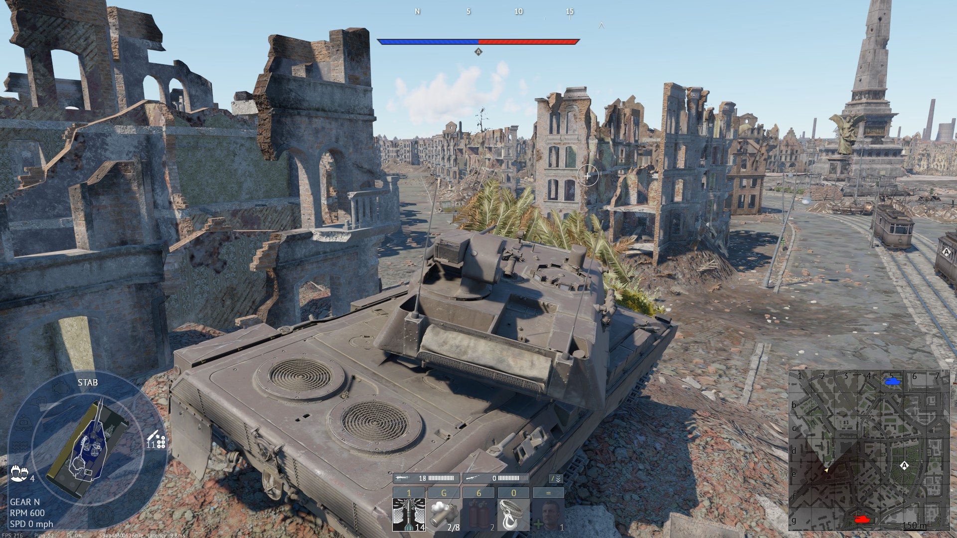 Tactical position on AdvanceToTheRhine