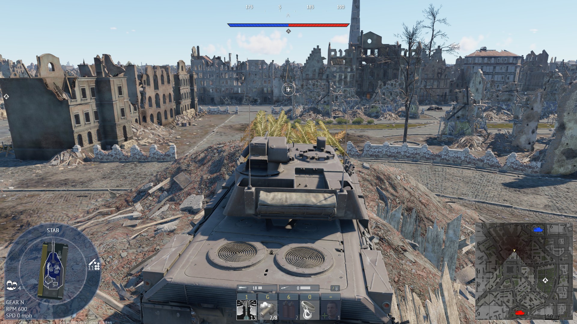 Tactical position on AdvanceToTheRhine