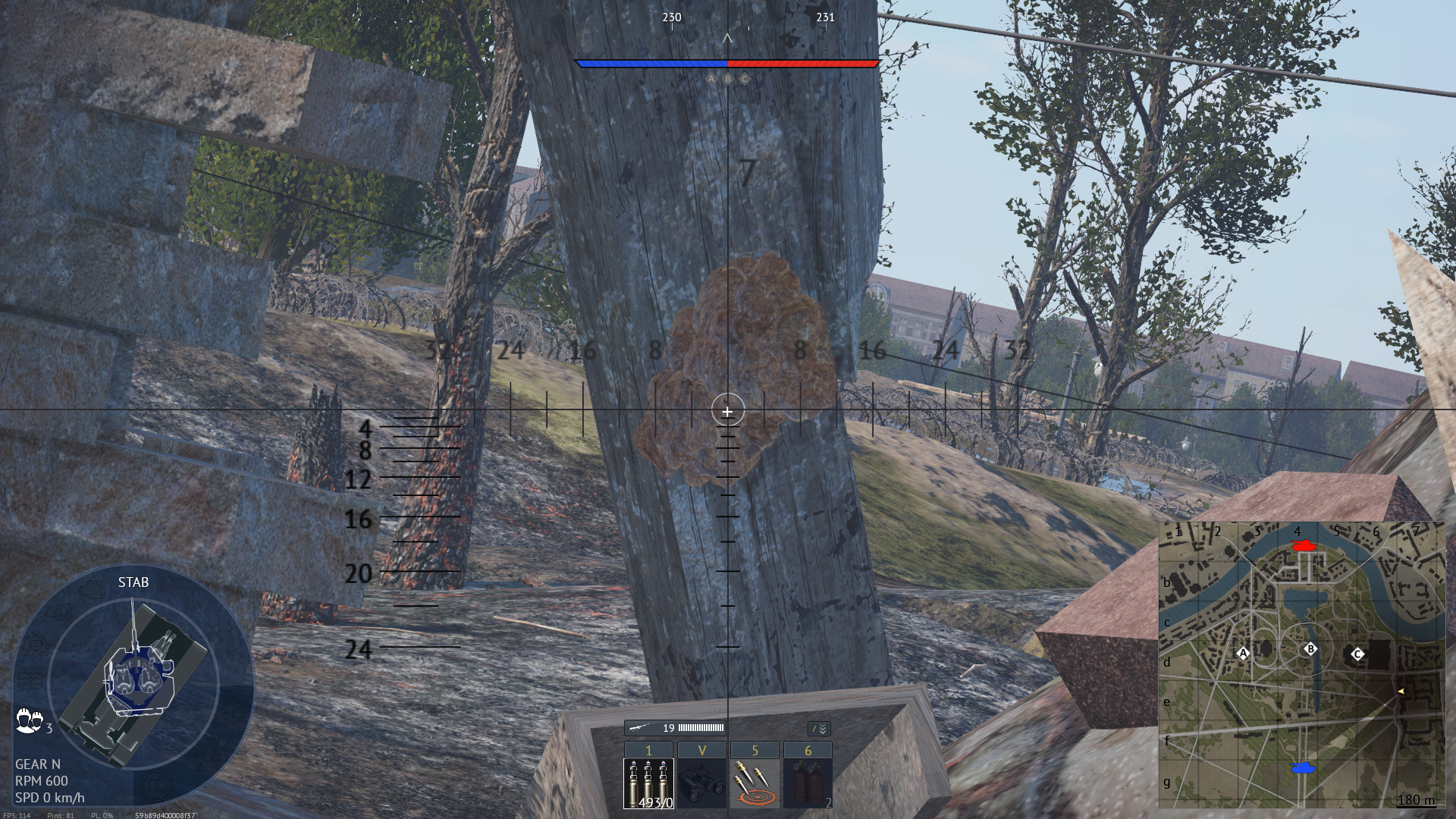 Tactical position on Berlin
