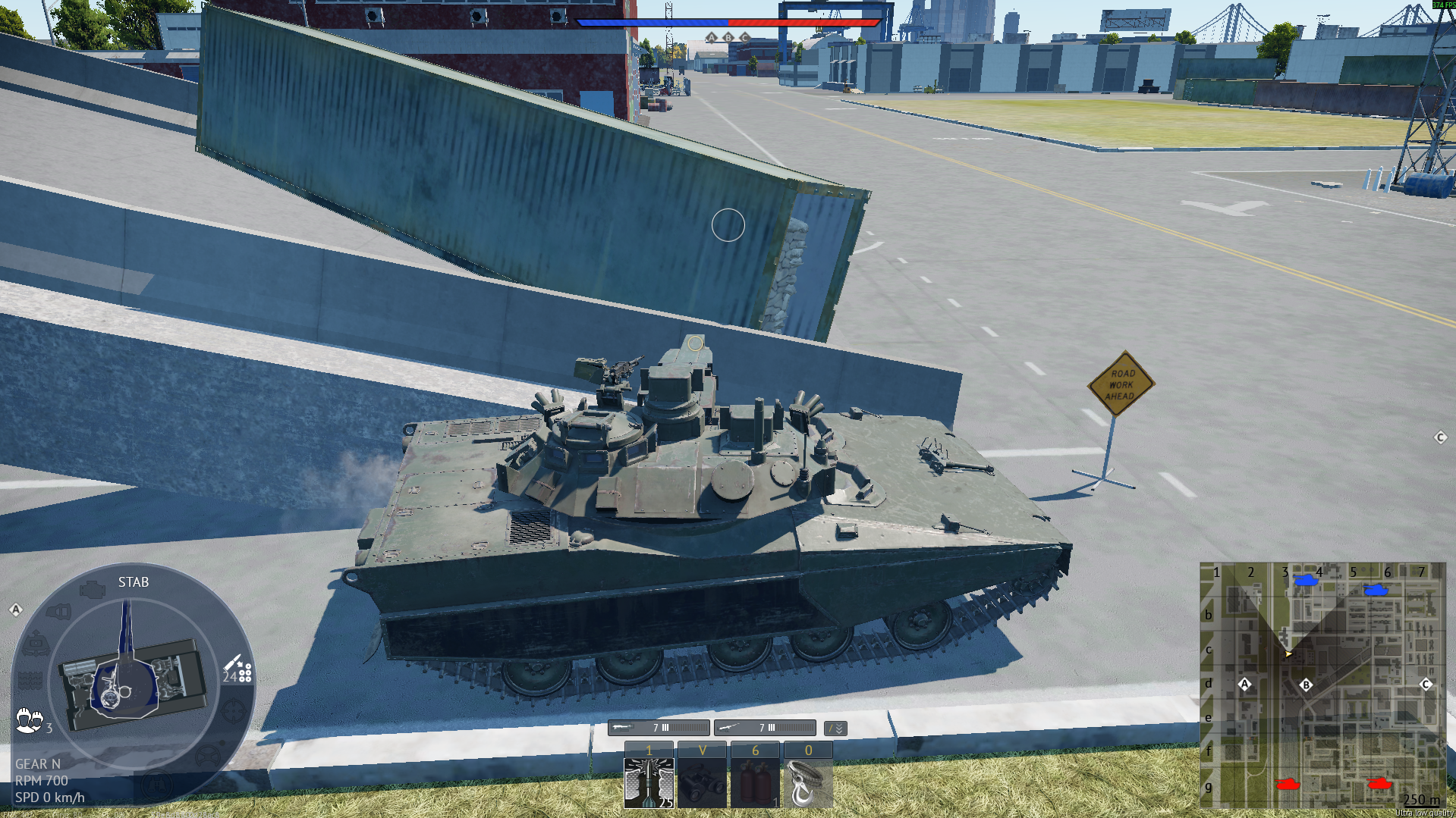 Tactical position on CargoPort