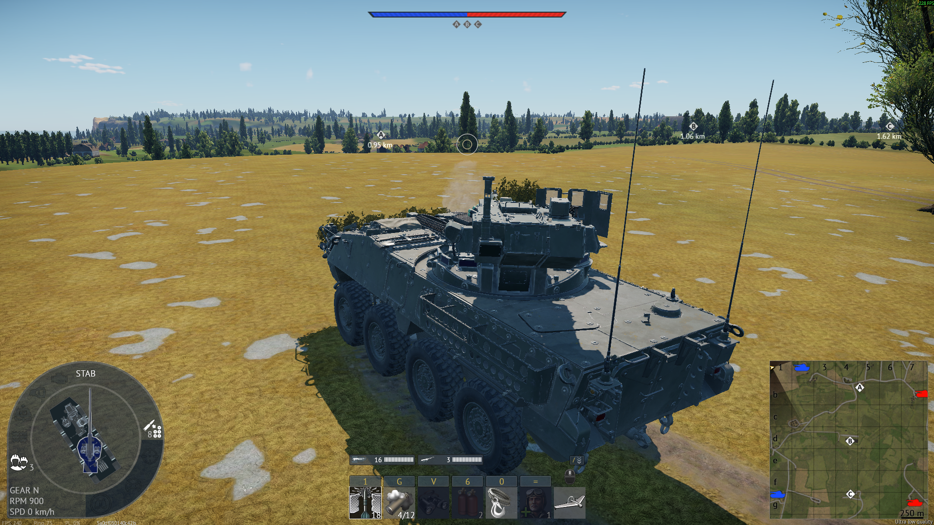 Tactical position on FieldsOfNormandy