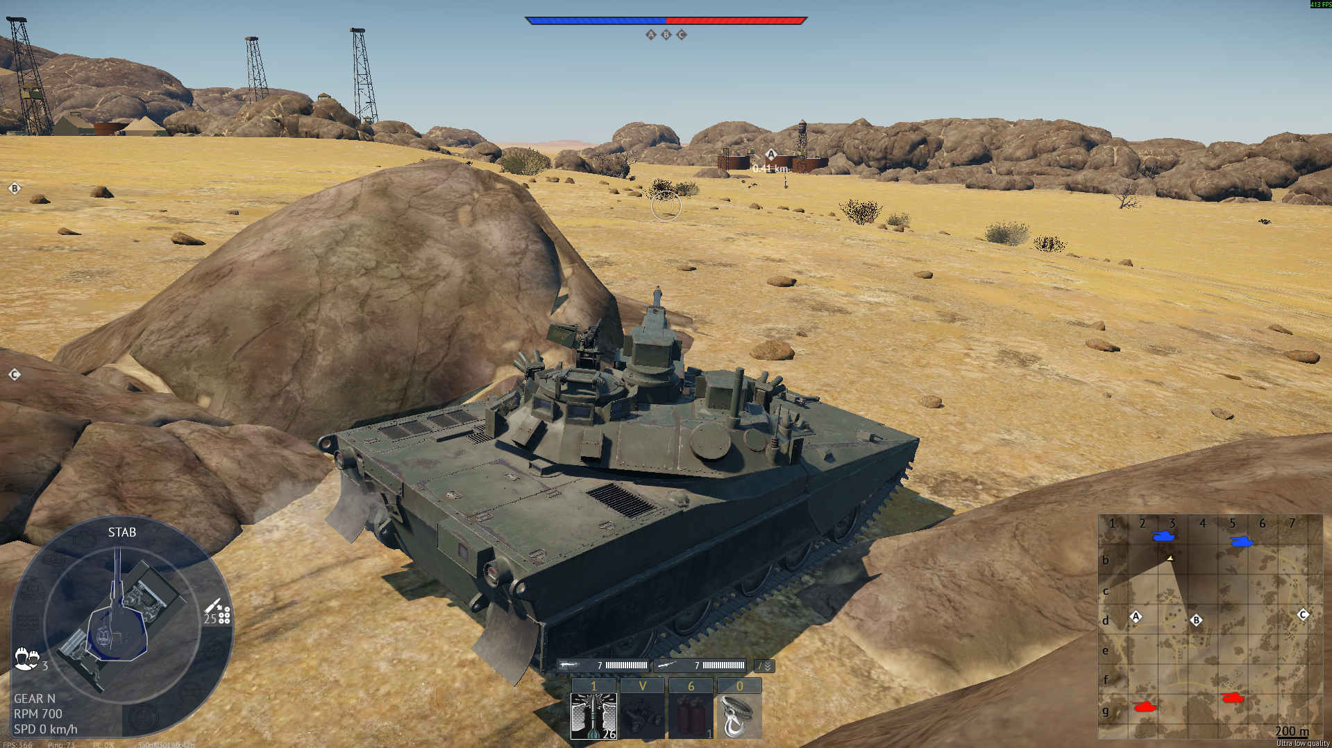 Tactical position on Sinai
