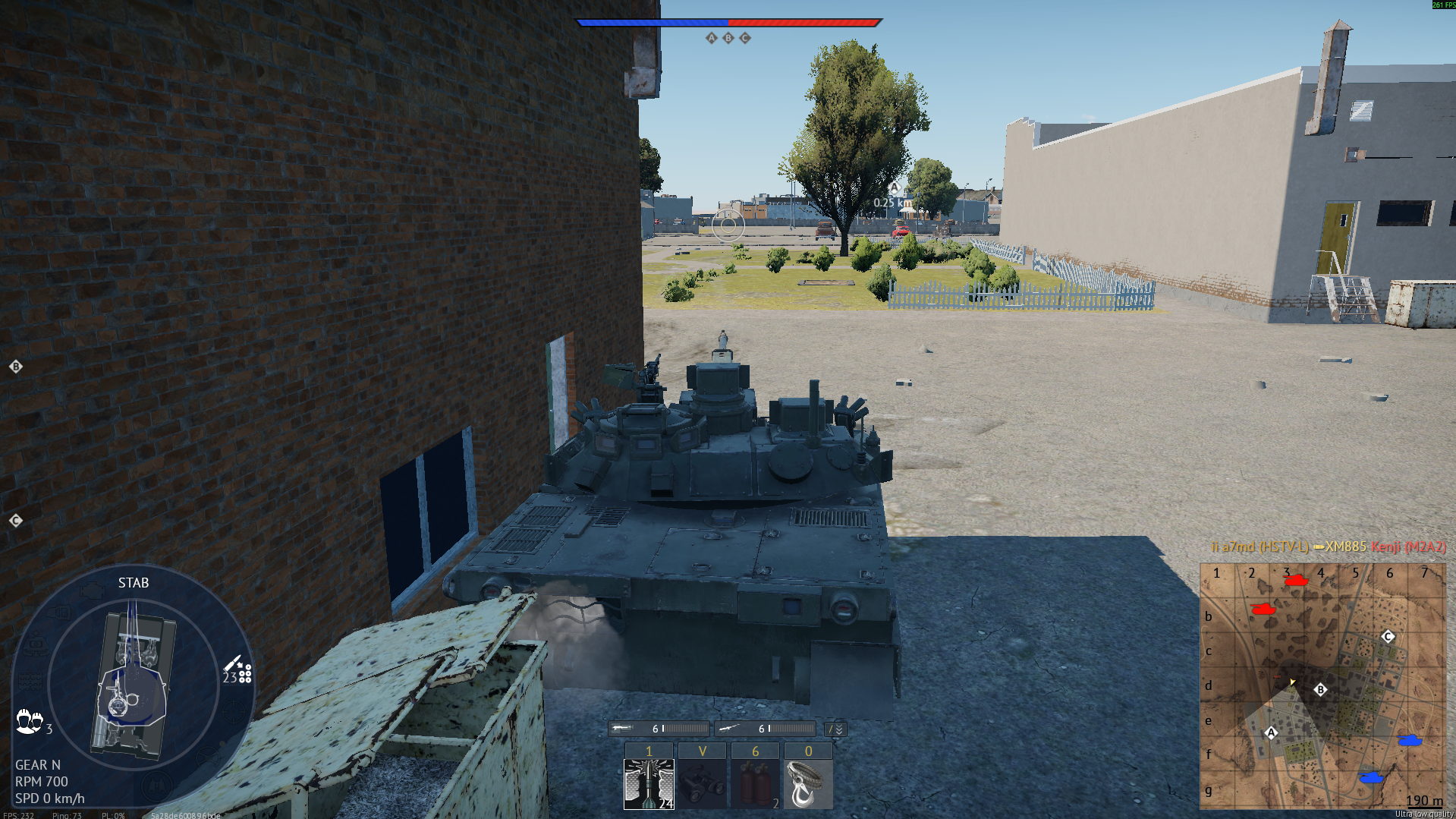 Tactical position on AmericanDesert