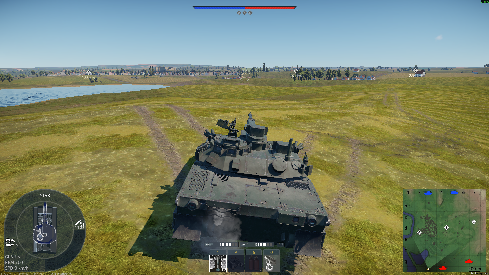 Tactical position on MaginotLine