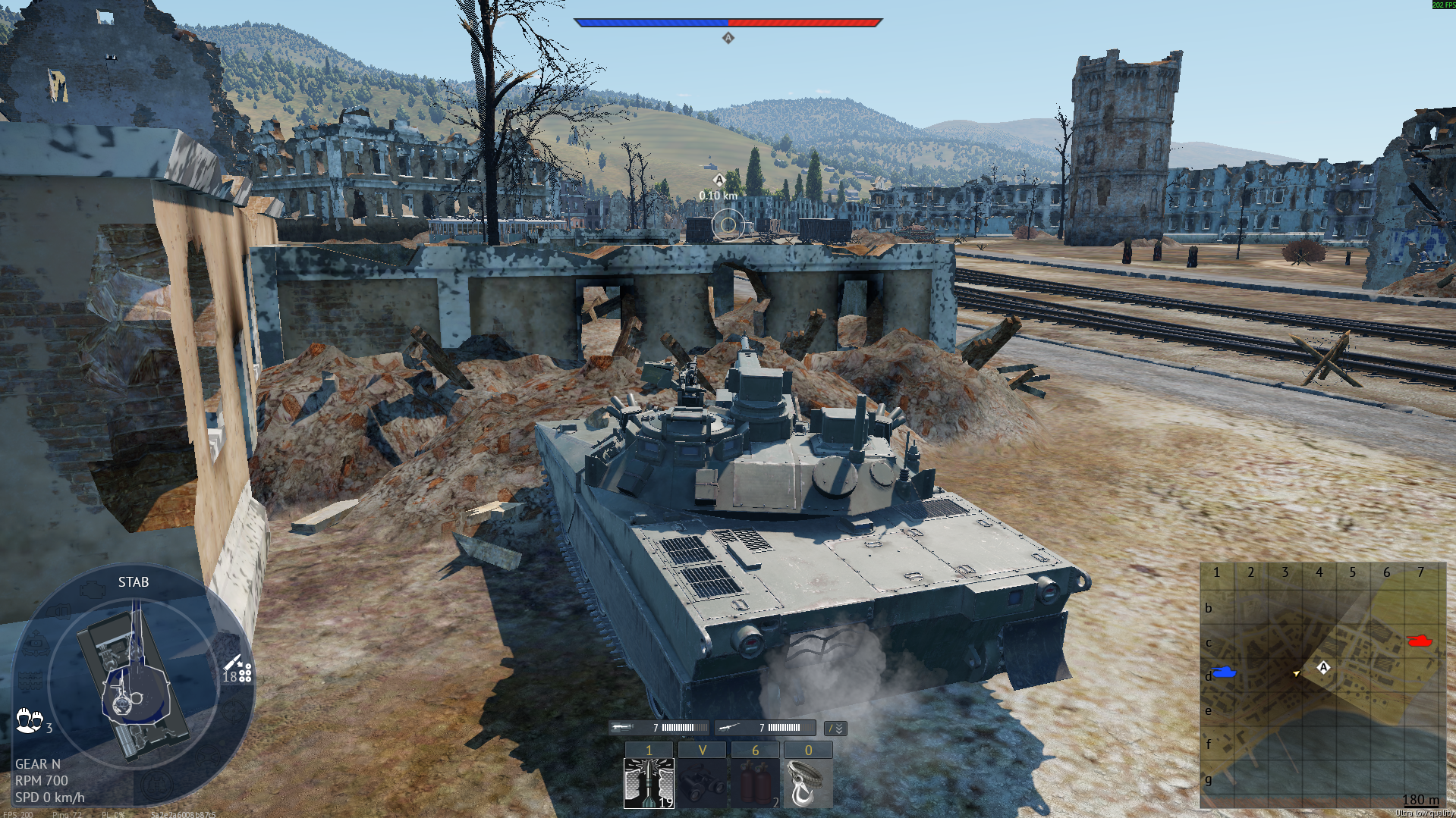 Tactical position on PortNovorossiysk