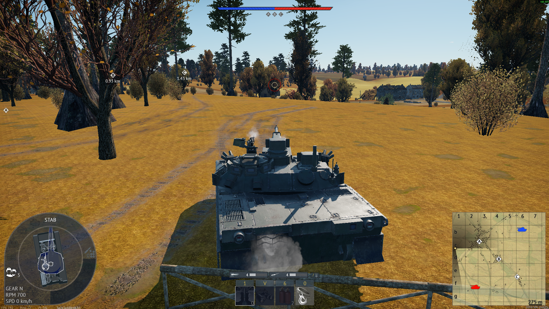 Tactical position on Ardennes
