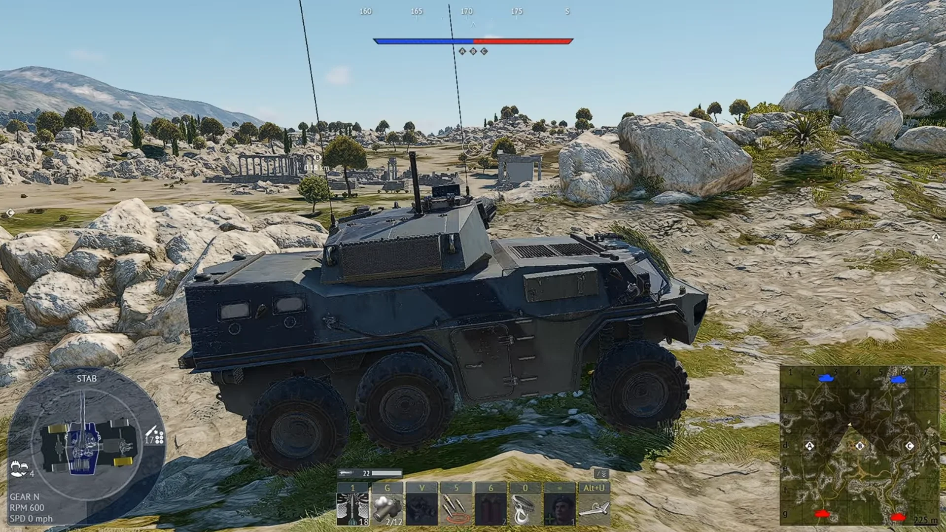 Tactical position on Attica