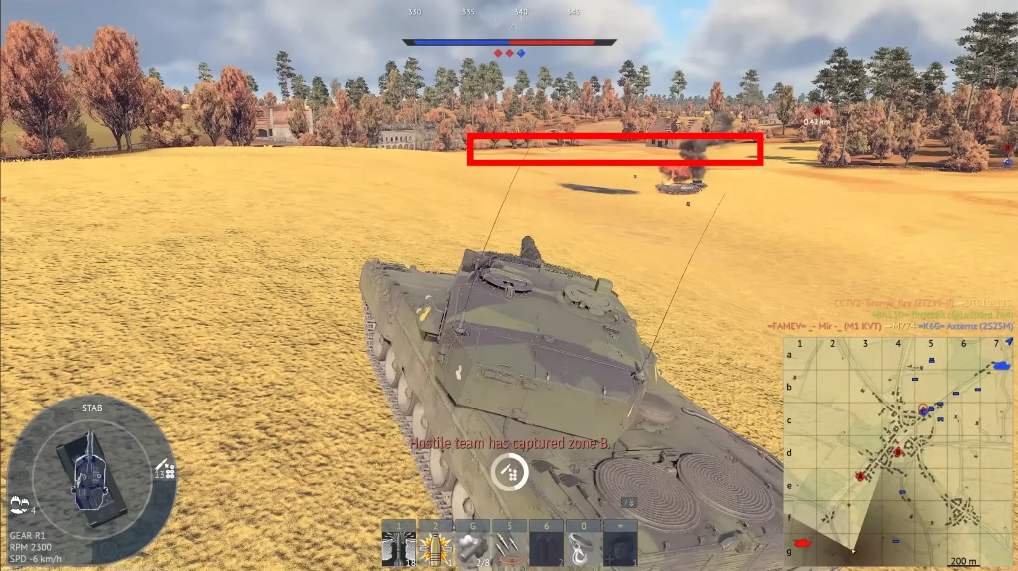 Tactical position on Ardennes
