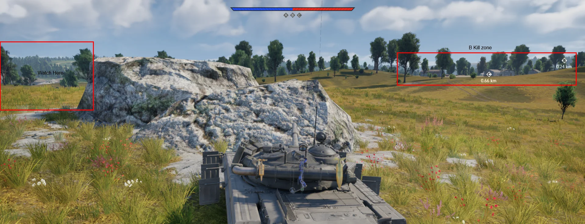Tactical position on mozdok