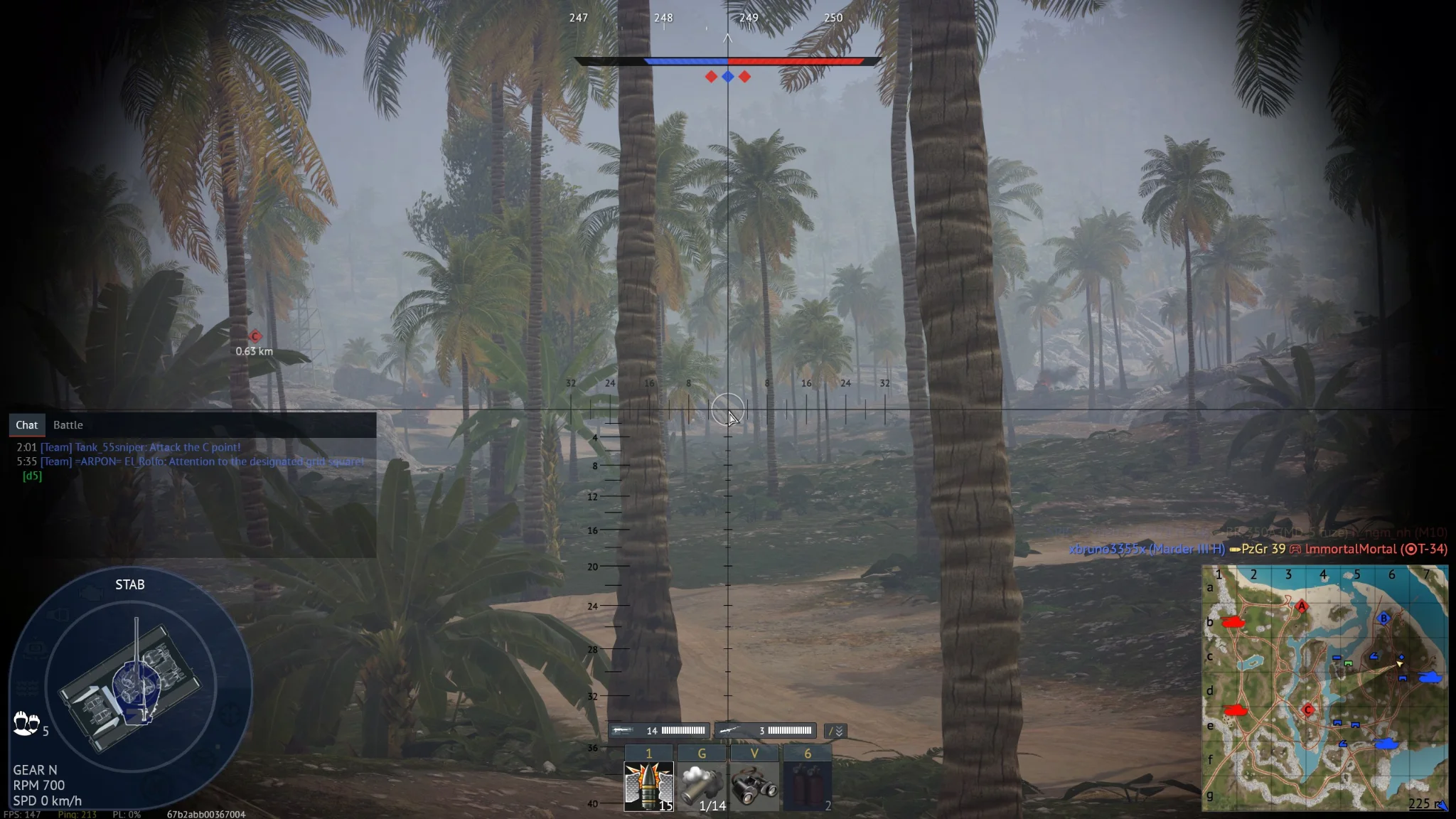Tactical position on Jungle