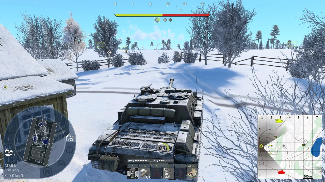 Tactical position on Volokolamsk